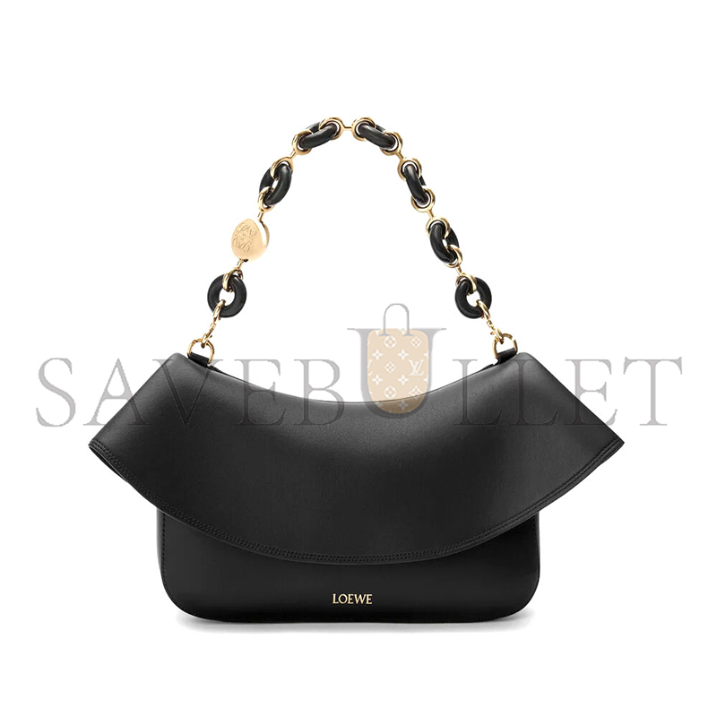 LOEWE MEDIUM OLA BAG IN SMOOTH CALFSKIN AP22P22X07 (26*18*13cm)